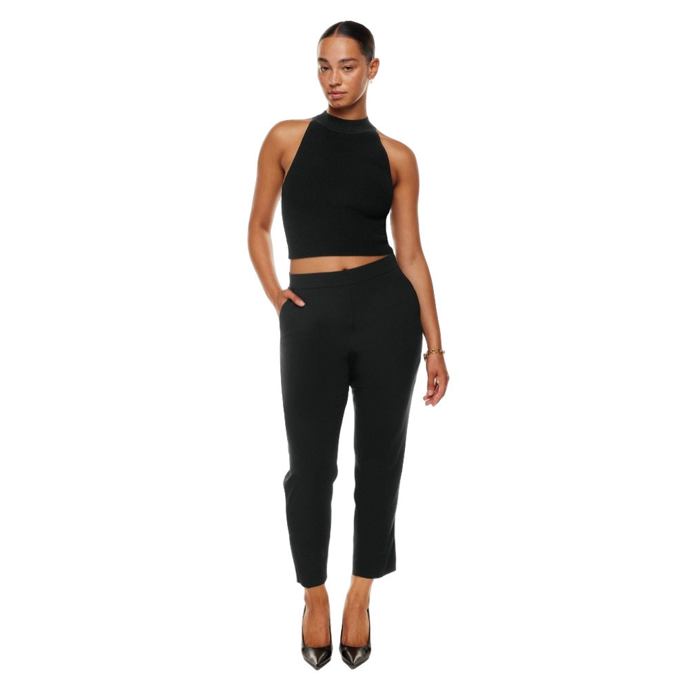 Aritzia Babaton Conan Straight Leg Cropped Pant 00